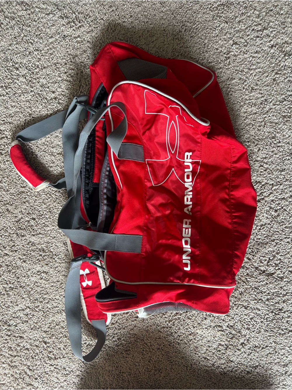 Under Armour Red Men's Duffle Bag